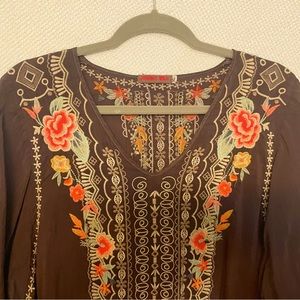 Johnny Was Embroidered Tunic